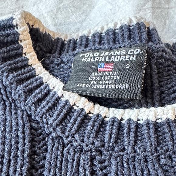 Iconic Ralph Lauren flag sweater - Picture 3 of 3